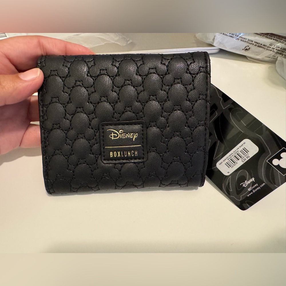 Disney Black Wallet - Picture 2 of 5